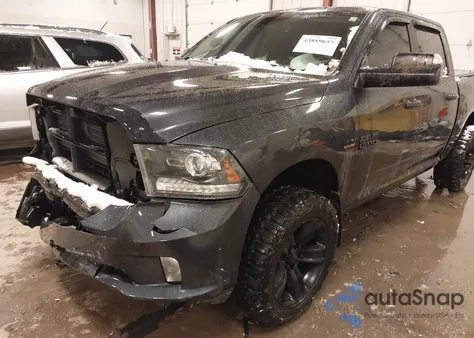 2018 Ram 1500 Sport z USA, uszkodzony, nr VIN 1C6RR7MT2JS224930